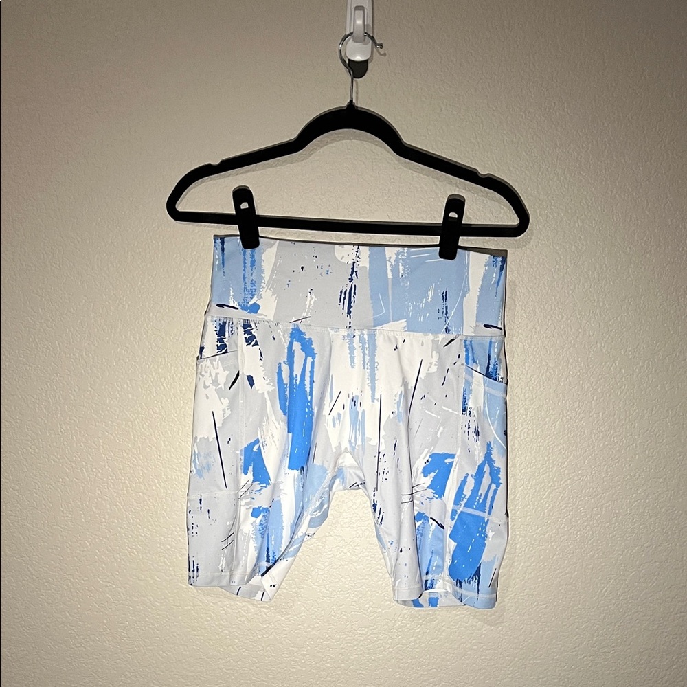 BuffBunny Limitless Biker Shorts Avant Ice XL